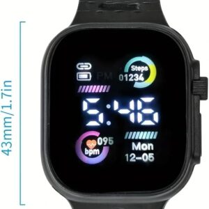 [1Pcs] Led Display Digital Kids Watches Sport Boys Girls Luminous Children’s Electronic Wristwatch Students Clock Watches Relojes 2024