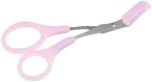 1Pcs - Eyebrow Trimmer Scissor Beauty Products for Women Eyebrow Scissors with Comb Stainless Steel Makeup Tools Beauty Scissors (Random Color)-B0C2HNGDNS