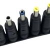 MySouq-Store [8 Pcs/set] Universal Plug DC Power 5.5x2.1mm2.5mm DC head Jack Charger to Plug Power Adapter for Notebook Laptop Square size 7.4 * 5.0mm