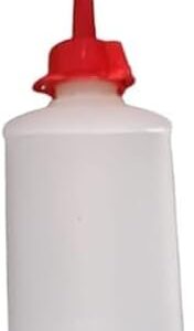 75ml straight beak oil dispenser bottle with red cap-B0CTHW22RS