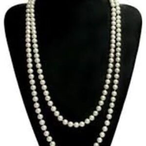 [1Pcs] Multi-layer Pearl imitation Necklace Retro Classic Style -B0CPHZBVK7
