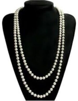 [1Pcs] Multi-layer Pearl imitation Necklace Retro Classic Style -B0CPHZBVK7