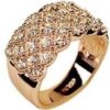 Stainless Steel Rings For Women Gold Plated Austrian Crystal (6)-‎ B0D5WD2T16