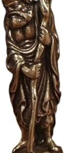 1pcs - Small 4.0 * 1.01 CM -(HYHG442-A4) - living room decor Handmade retro Brass The Eight Immortals Crossing the Sea statue DIY desktop ornament Miniature Fitting Pendant accessories-B0CTXP95CK