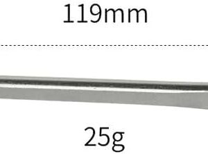 Bicycle Tyre Lever Tube Remover Tool Stainless Steel Bike Tire Opener Crow Bar MTB Road Cycling wheel Repair Tools Accessories (1 Pcs)-B0CXS734NN