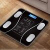 1Pcs Bathroom Scale Smart Weighing Scale Bluetooth-compatible Electronic Intelligent Weight Loss Body Fat Scale Balances (Color : Silver)-B0DJJTMQM1
