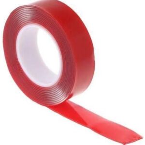 AUU 3M Red Double Sided Adhesive Tape High Strength Acrylic Gel Transparent Car Fix-B099DXXWK7