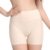 (1PC) Beige, XL (65kg-78kg) - Summer Women Safety Shorts Pants Seamless Thin Ice Silk High Waist Panties Seamless Anti Emptied Boyshorts Girls Underwear-B0CJ75Z6S7