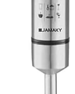 1Pcs Hand Blender, 1000 watts, High-speed with Italian technology, strong and sharp blades for multi-use - JMK3015 Black-5512 pure copper motor - golden titanium plated blades-B0DGT4PXJR
