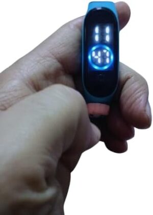 Digital Watch Kids Led Sports Watch Digital Clock For Girls (Blue)-B0DN826L2T