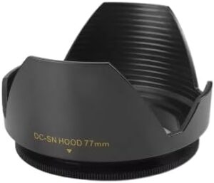 1PCs -77mm Sunshade Lens Hood For Nikon Canon Sony Fuji Olympus Screwed Flower Petal Camer-B0CL2M3XJC