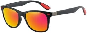 [Polarized] Vintage Square Polarized Sunglasses Classic Driving Fishing Brand Designer Sun Glasses Man Retro Shades UV400 Eyewear-B0DHYH93C7