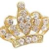 MySouq Store - Small Fantastic Crown Shape Brooch For Woman Gold color-B0DLHMQYCY