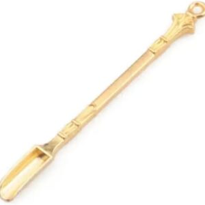 Multifunction Mini Metal Coffee Powder Scoop, Copper, Vintage Royal Gold Ornament Very Small 8Cm Random Color Brand: Generic-B0DJCJF41F