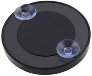 [1Pcs -3X - 9Cm Diameter +1 Tweezer ] Small Makeup Mirror Magnifying Mirror With Two Suction Cups For Outdoor-Germany