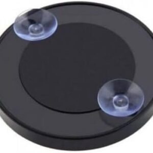 [1Pcs -3X - 9Cm Diameter +1 Tweezer ] Small Makeup Mirror Magnifying Mirror With Two Suction Cups For Outdoor-Germany