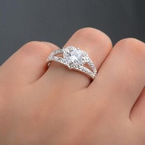 925 sterling silver heart-shaped 925 sterling silver ring from Mai Souq-Store, size US 7 (diameter): 17.3mm/0.68 inch (approx.), metal-B0DLHKJKYN