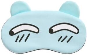 (1pc) (Without Ice Bag) New Sleep Mask Eye Cover Sleeping Mask For Women Men Interesting Night Masks Stylish Blindfold (K8-Light Blue)-B0C7LV5HMT