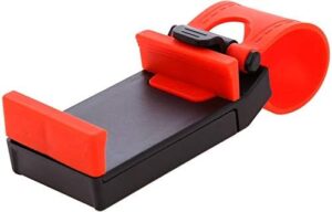 Universal Car Steering Wheel Phone Socket Holder-B091CZ2LYW