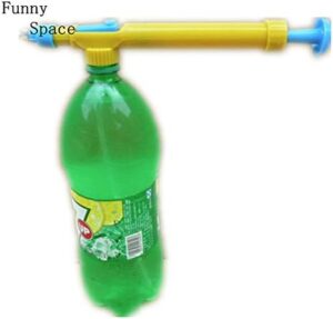 Beverage Bottle Interface Plastic Funny Space Trolley Water Sprayer Gun In Toy with Head Pressure for Outdoor Sports-B091J4PXP4