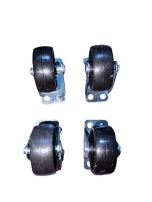 عدد 4 قطع عجلات دوارة ، عجلات متوسطة ،اتجاة واحد للاثاث وتحريك الاثاث للامام والخلف فقط طول القاعدة 5 سم - قطر العجل 3.5 سم- B0CGXVX6ZG