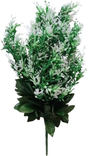 [1PCs - As Shown ] Artificial Flower DIY Wedding Colorful Flower Bouquet Plastic Plants Fake Flowers For Garden Porch Window Home Room Table Decor (M50)-B0DND92X6B