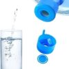 1 Pc - 55mm Water Bottle Snap On Cap Replacement 3 and 5 Gallon Non-Spill Water Jug Caps Reusable Non Spill Caps Anti Splash Peel-B0CGHVH37S