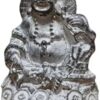 MySouq.Store 1Pcs - Golden Chinese Laughing Buddha Statue Ornaments Feng Shui Money Maitreya Buddha Sculpture Figurines For Home Garden Decoration (White)-B0CVGMXPL5