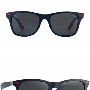 [Polarized] Vintage Square Polarized Sunglasses Classic Driving Fishing Brand Designer Sun Glasses Man Retro Shades UV400 Eyewear-B0DHYH93C7