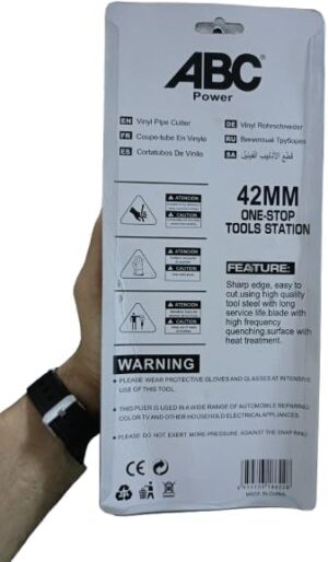 ABC Pipe Cutter PVC 3 – 42 mm 225 mm - B0DL3LQPW3