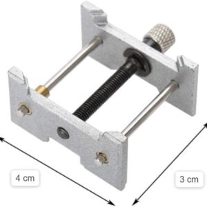 My Souk Store Small Watch Repair Tool - Metal Motion Holder, Two Seats-B0DLNPDZK3