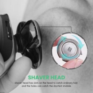 [ 1 Set ] 3X Shaver Head foil blade cutters HQ8 for Electrical shavers razor HQ8: AT890, AT880, AT841, PT720, PT740, 7180XL, 8862XL, etc. (J1500)-‎B0CHRSSD2V