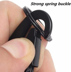 419XTt3wpmL._AC_ 2 PiCs Carabiner High Strength Nylon Key Hook Camping Hiking Accessories Sturdy Webbing Buckle Hanging System Belt Buckle Hanging-B0C4K3MM2S