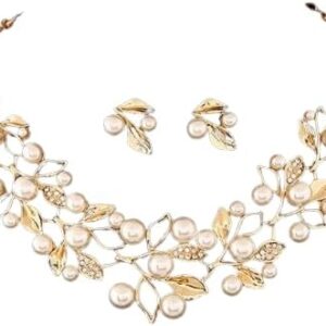 419uu0ZFj-L._AC_ Fashion Simple rhinestone necklace earrings set Bridal Wedding Party Rhinestone Water Drop Pendant Necklace Drop Earrings Set 13, CHINA-B0D5Y3MK8M