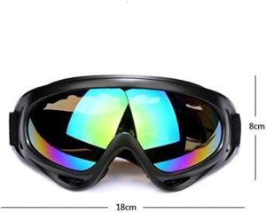 1Pcs Very Light Pilot Retro Goggles Dustproof Lens Frame Motorcycle Glasses Cruiser Scooter Snowboard Protective Gears Eye Protection Sunglasses Motorcycle Goggles-B0CN5X4X6C