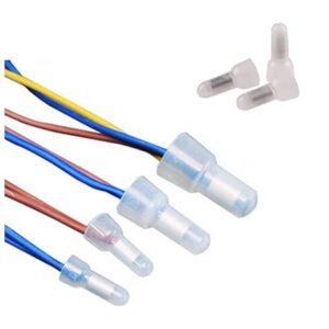 (50 Pcs) Nylon Insulated Closed End Caps Connector Use For Wire End Terminal Pressure Line Car Audio Cable Crimp Splice Sleeve -‎ B0BZHVC3ZW