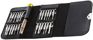 -25 In 1 Precision Screwdriver Wallet Set Repair Tools For Electronics PC Laptop-B091CDW7VP