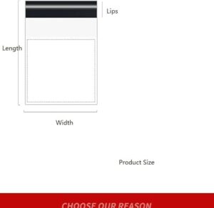 Shipping bags with a pocket for the shipping policy (1 kg) Small size (25 * 30) cm - Shipping bags -B0C4HLVMQP