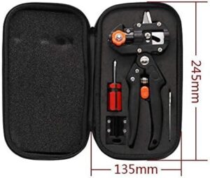 Pruning Garden Fruit Tree Branch Cutting Grafting Shears Set with 3 Blade-B0968Z6Q1C