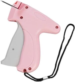 Portable Quick Clothing Fixer With Buckles Micro Stitch Tag Gun for Clothes Fixer Tool Quilt Tacking Gun Fastener Clip (Random Color)-B0DMWCBHZF