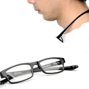 (1pcs) Comfort Ultralight Reading Glasses Men Halter Reading Glasses Hanging Stretch Women Anti-fatigue Presbyopia Unise Glasses (Assorting Color)B0CQW3FFR7
