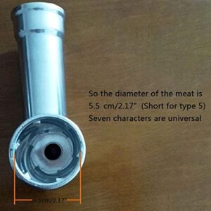 Meat Grinder Plate Net Knife Meat Grinder Parts Stainless Steel Hole for Stand Mixer and Meat Grinder (Larg 3 holes)
