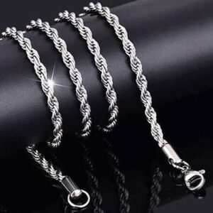 Twisted Sterling Silver 925 Series  For Men And Women From Mai Market Store Fashion - Series Only-B0DLHP6WVL