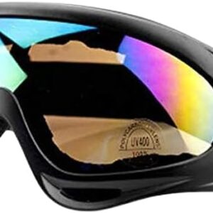 1Pcs Very Light Pilot Retro Goggles Dustproof Lens Frame Motorcycle Glasses Cruiser Scooter Snowboard Protective Gears Eye Protection Sunglasses Motorcycle Goggles-B0CN5X4X6C