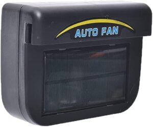 Car Cooling Solar Fan easy installation-B0C2QQSM98