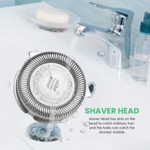 [ 1 Set ] 3X Shaver Head foil blade cutters HQ8 for Electrical shavers razor HQ8: AT890, AT880, AT841, PT720, PT740, 7180XL, 8862XL, etc. (J1500)-‎B0CHRSSD2V