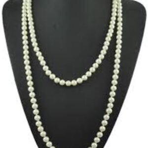 [1Pcs] Multi-layer Pearl imitation Necklace Retro Classic Style -B0CPHZBVK7