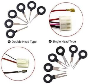 Terminals Removal Tools Auto Car Wire Connector Terminal Pin Extractors Puller Repair Remover Key Tools Set 26pcs-B096R1B637