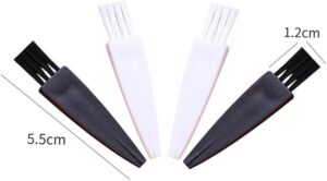 2 Pcs - Dust Removal Brush Laptop Keyboard PC Cleaning Brush Kit Small Portable Plastic Handle Brush Anti Static Brushes-B0C5M8H882