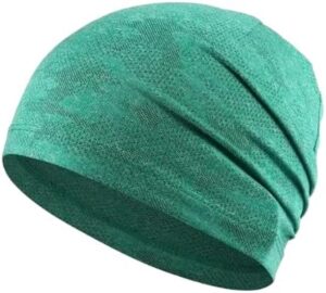 1PCs Green, Summer Cool Running Cap Fashion Bicycle Hat Cycling Sport Caps Headdress Headscarf Hiking Baseball Riding Beanie Men Women Hats-B0D5258FQX